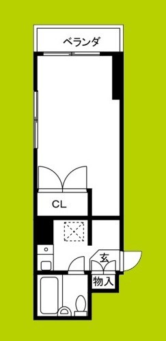 グラン・ピア西道頓 間取り