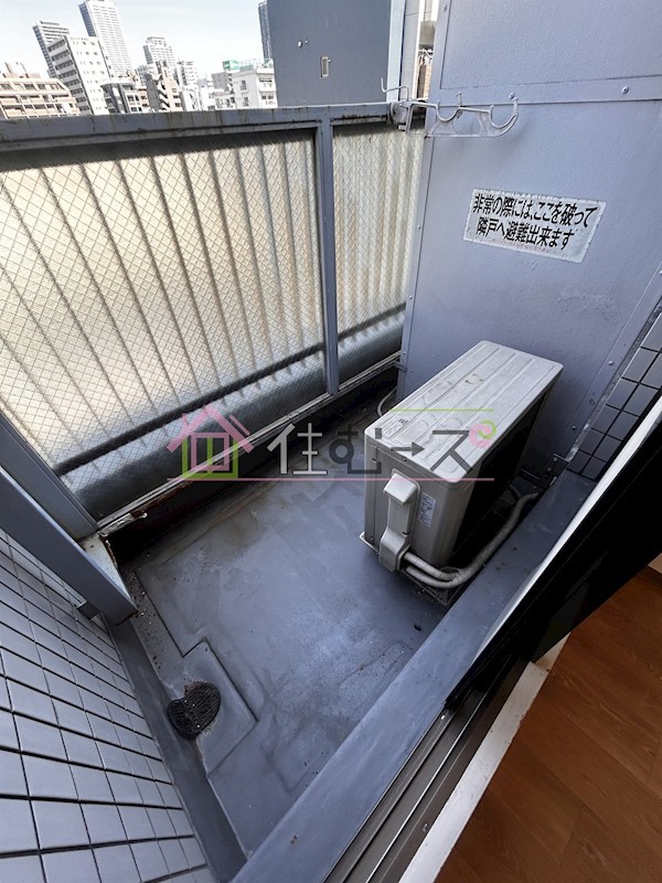 グラン・ピア西道頓 ベランダ