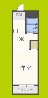 ビジタル浪速2 間取り