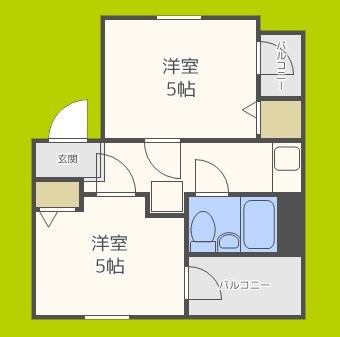 エストマーレ鶴見1番館 間取り