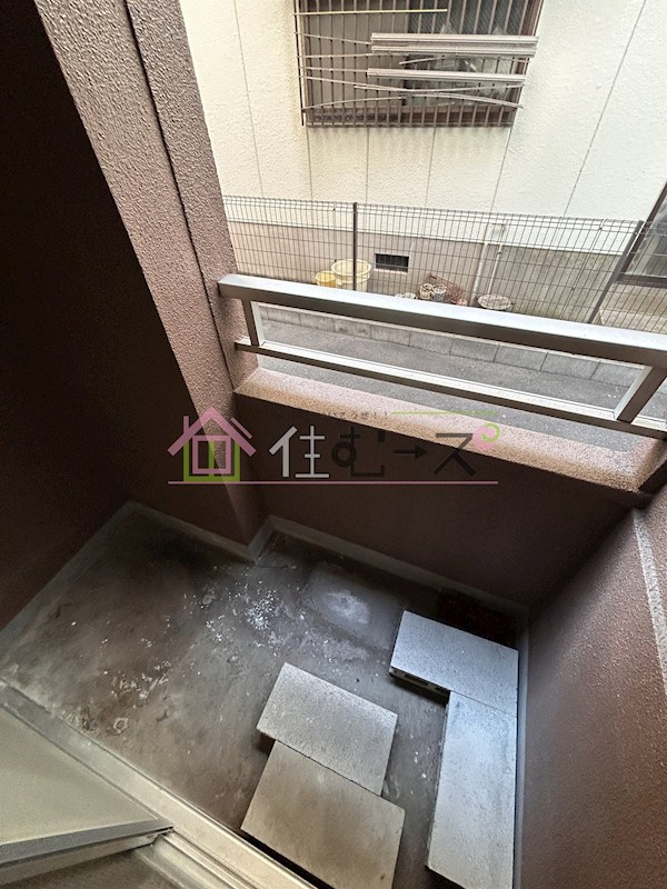 木村マンション  ベランダ