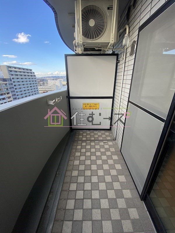 ノルデンハイム東三国 ベランダ