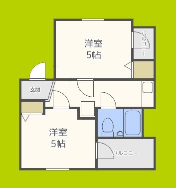 エストマーレ鶴見1番館 間取り