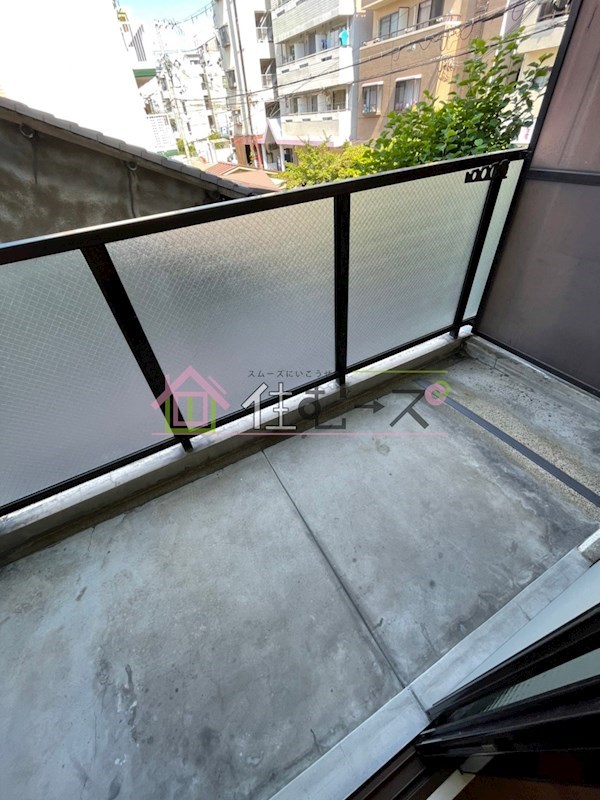 上新庄駅前グランドハイツ北 ベランダ