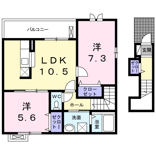 ビューテラス 間取り