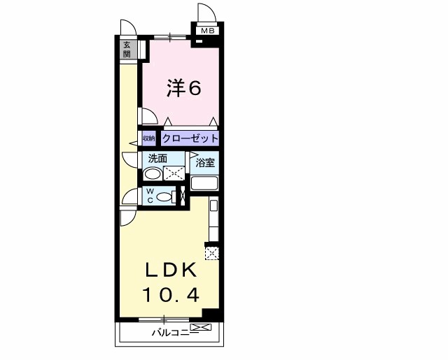 メゾン・ド・リズ 間取り