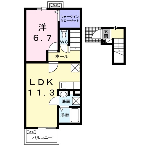 グラン　フェリシア 間取り