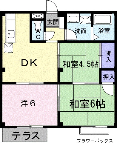 第１ハイツ 間取り