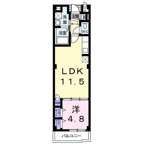 アマポーラ　みさき 間取り