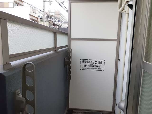 フォンテーヌ　加賀屋 ベランダ