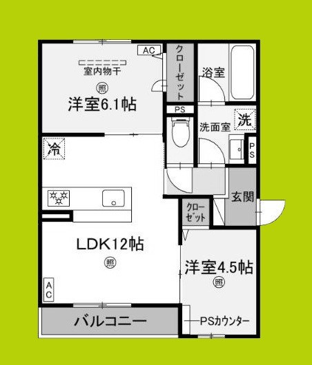 D-residence 垂水町 間取り図