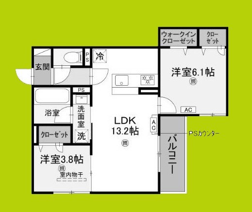 D-residence 垂水町 間取り図