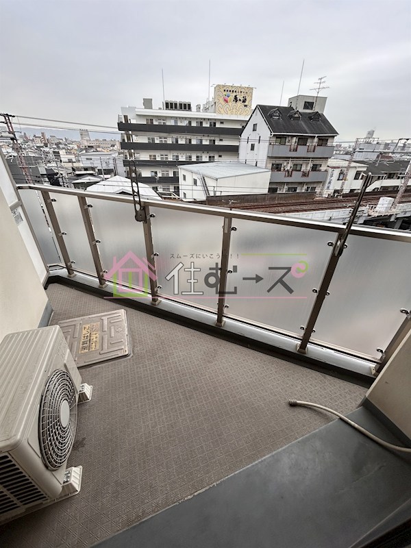 GRECALE天王寺 ベランダ
