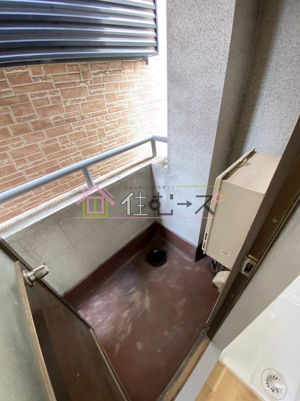 流町マンション ベランダ