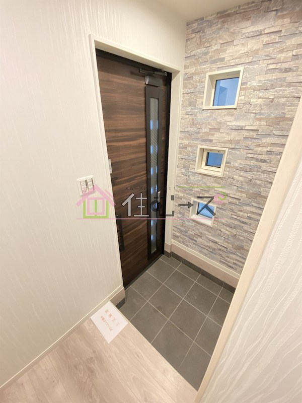 加美北9丁目貸家 玄関