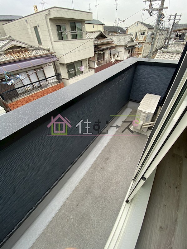 加美北9丁目貸家 ベランダ