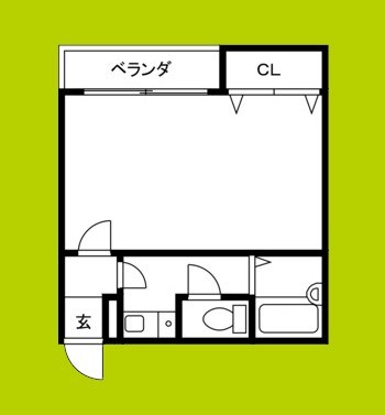 フレグランス阿倍野 間取り