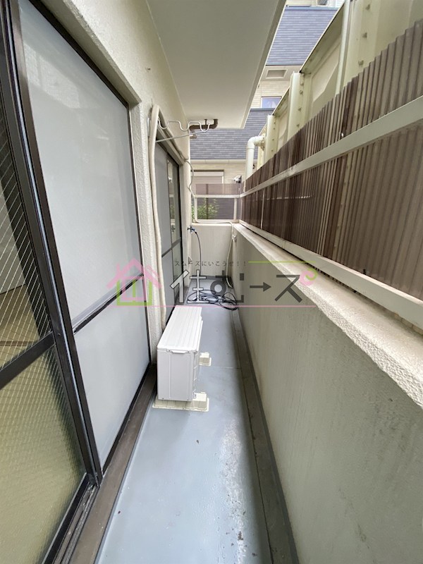 OK平野ハイツ ベランダ