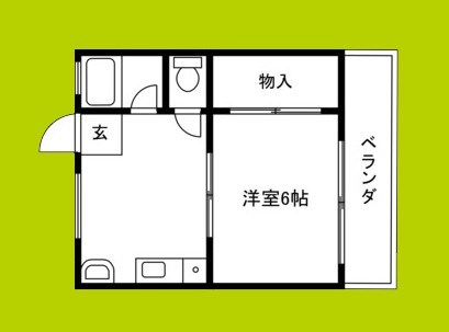 アッシュコート阿倍野 間取り