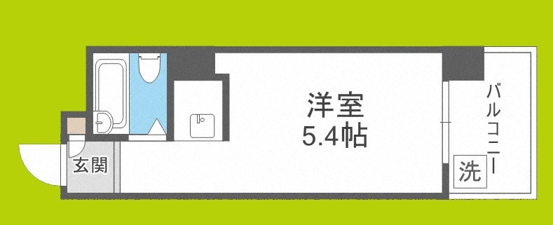 パークサイド上本町駅前 間取り