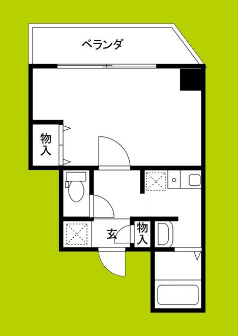 エイチ・ツー・オー今福 間取り