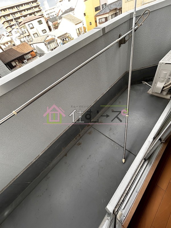 エイチ・ツー・オー今福 ベランダ