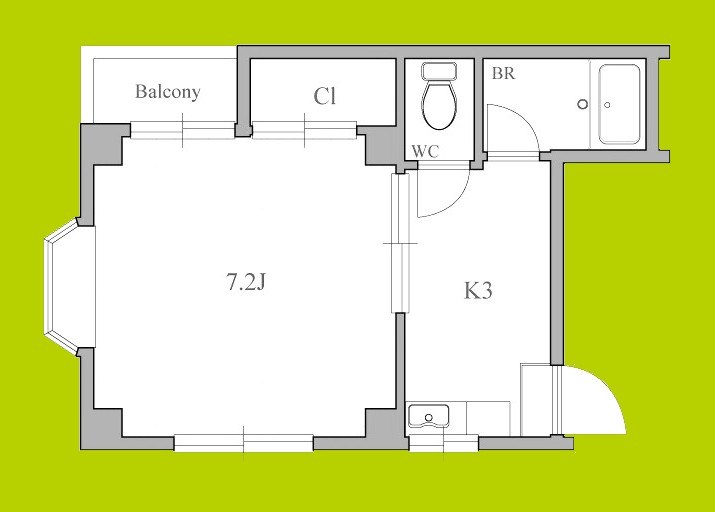 ジュネスシャトー11 間取り