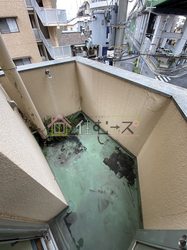 高橋マンション ベランダ