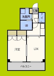 M'プラザ城東六番館 間取り