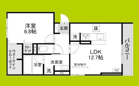 カームコート門戸 間取り