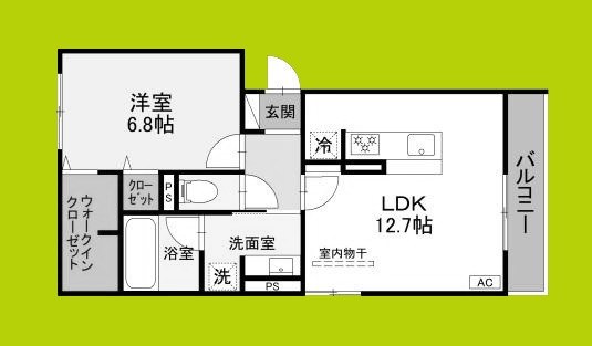 カームコート門戸 間取り