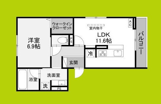 カームコート門戸 間取り