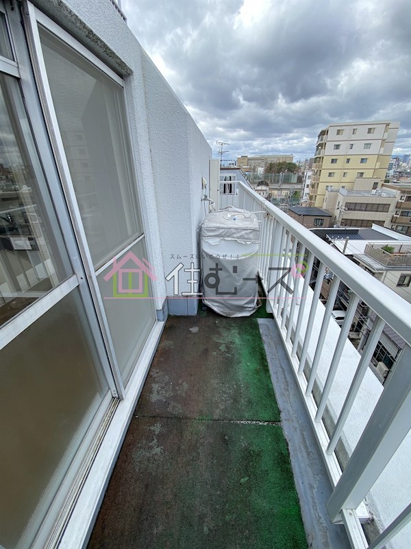 ホーユウコンフォルト東住吉 ベランダ