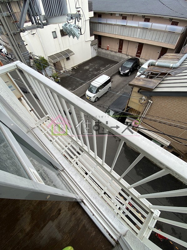 エクセルプラザしんけ ベランダ