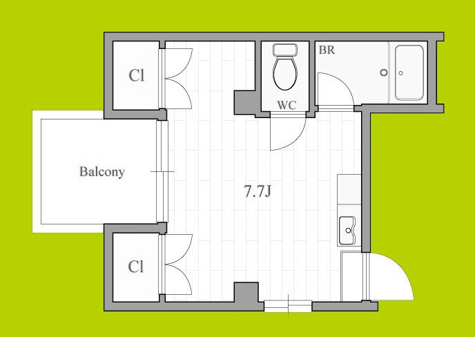 ジュネスシャトー11 間取り