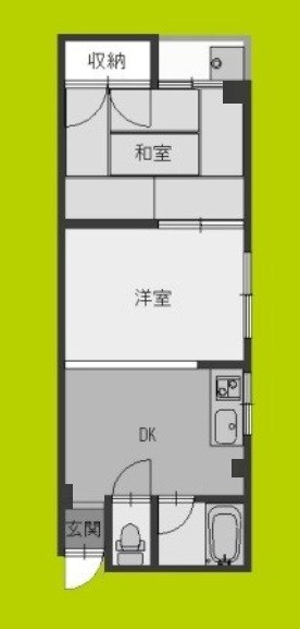 サンプラザ照ヶ丘矢田B棟 間取り