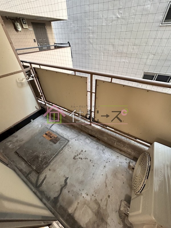 アインス蒲生 ベランダ