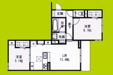 クラシスト深江北 間取り