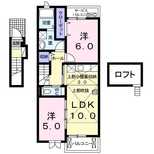 レディバードポイントＡ 間取り
