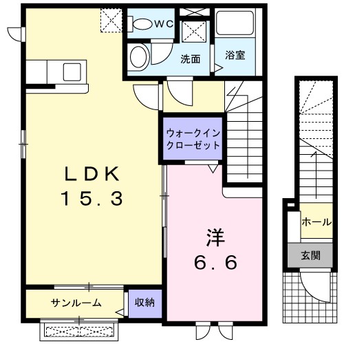 カーサ・アレグレ 間取り