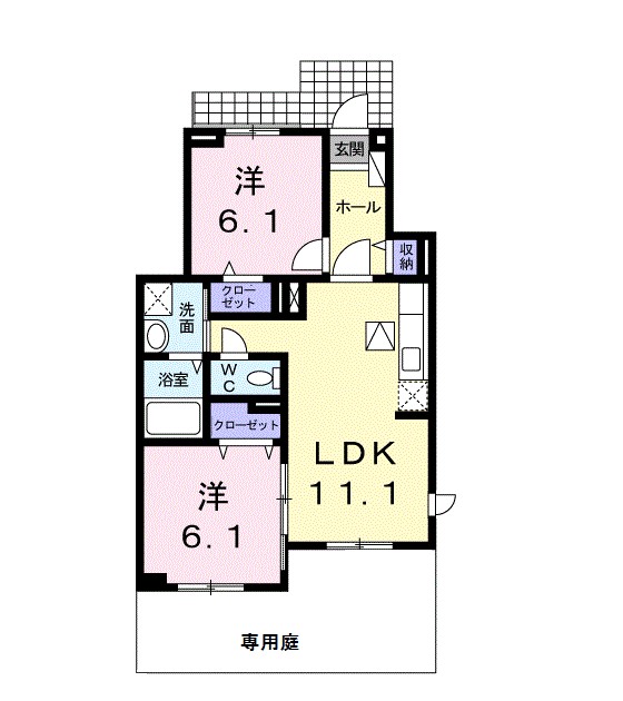 メゾン－１５ 間取り