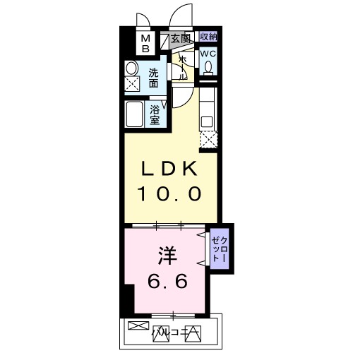 サンハイム平野宮町 間取り
