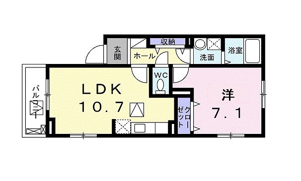 ＡＤ　Ｌｅａｄ　粉浜Ⅰ 間取り