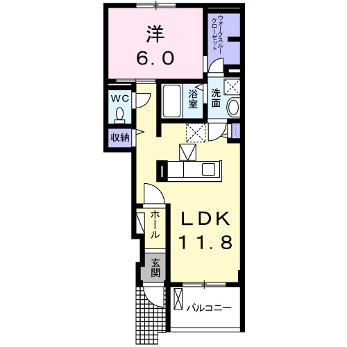 メゾンリヴィエールⅠ 間取り