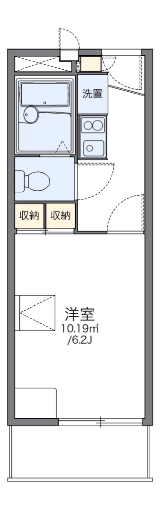 レオパレスグラン　ビュイッソン 間取り