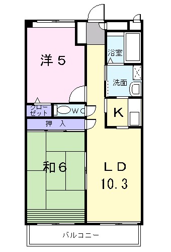 アフロディ布市 間取り