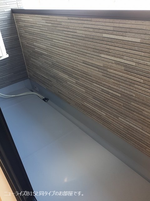 玉串町西２丁目アパート ベランダ