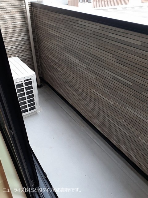 玉串町西２丁目アパート ベランダ