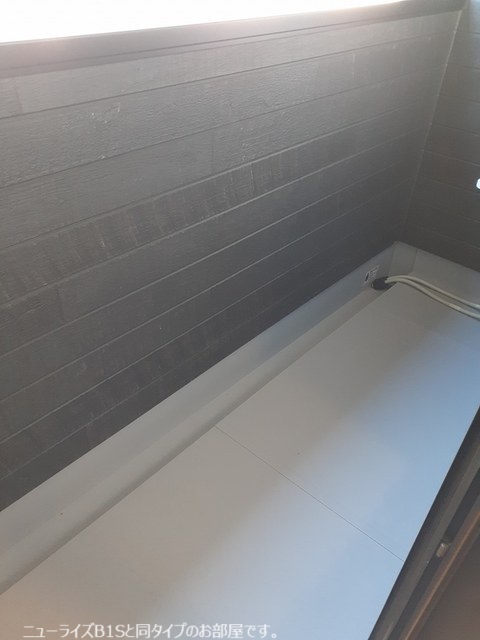 玉串町西２丁目アパート ベランダ