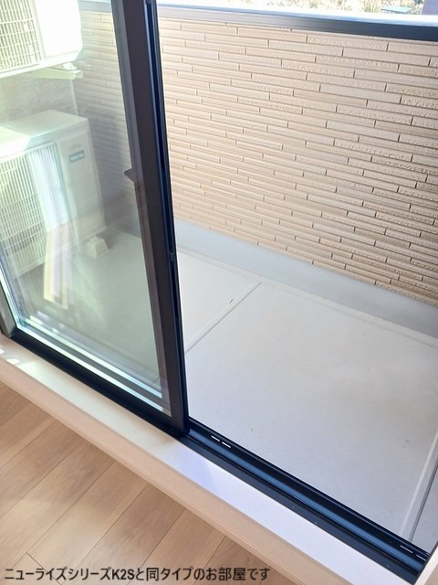 玉串町西２丁目アパート ベランダ